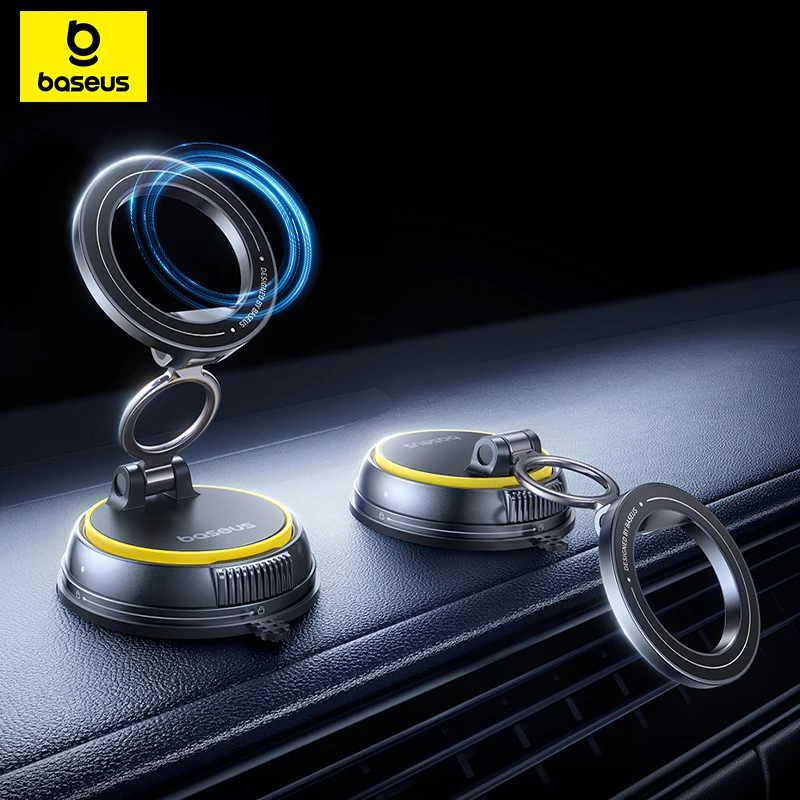 תושבת מגנטית 360° Baseus Vacuum לרכב