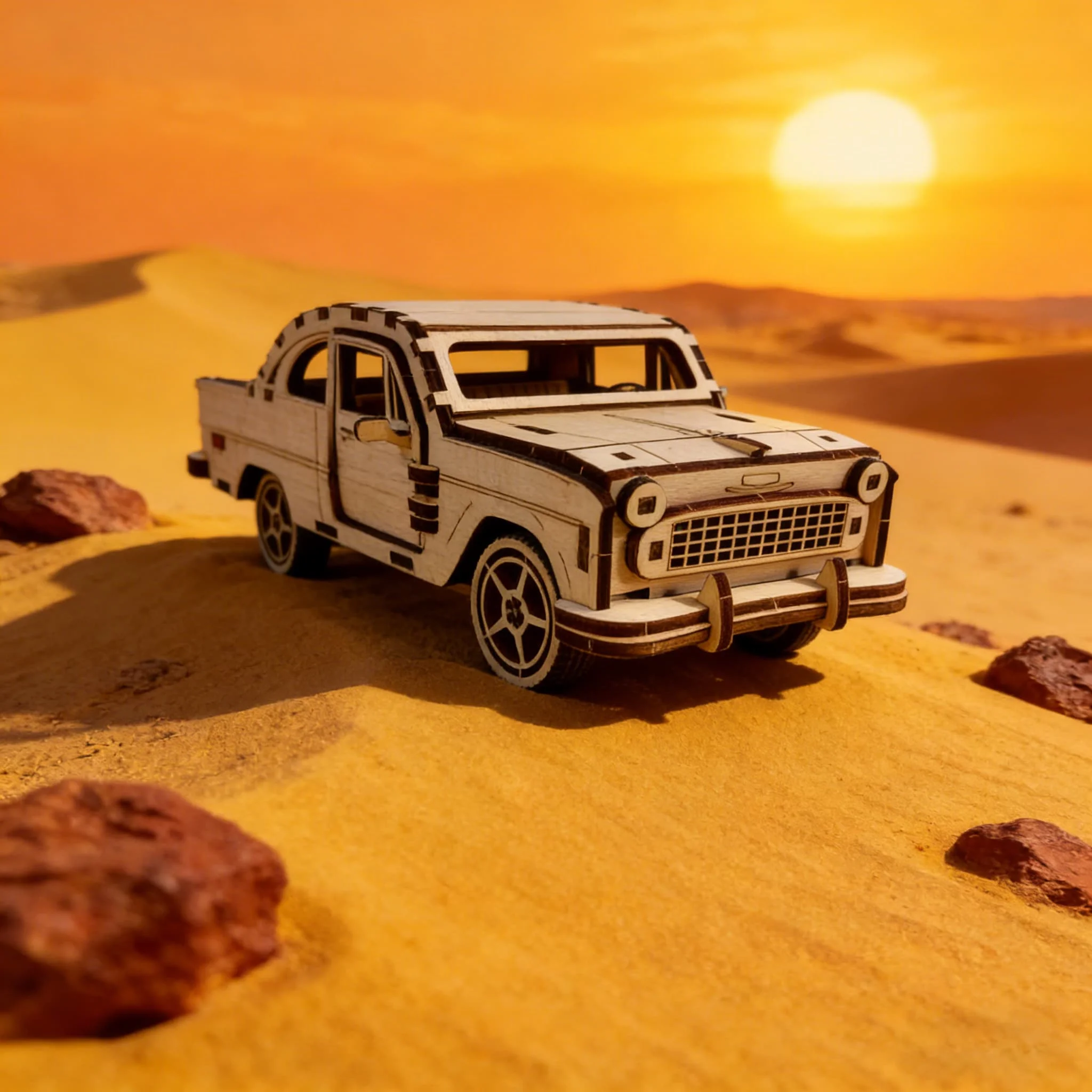 

3D-пазл из дерева в виде автомобиля, набор для сборки своими руками, подарок ручной работы, декор для дома, подарок на день рождения/день святого Валентина