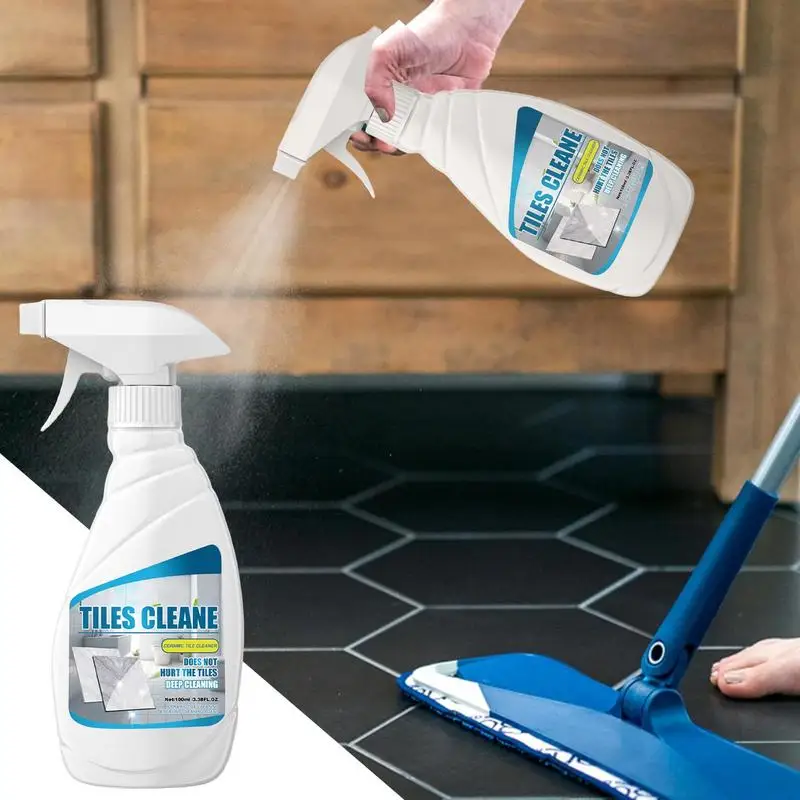 Tile Grout Cleaner 100ml Grout Mold Remover Tub And Tile Cleaner Soap Scum Remover Shower Cleaner For Joints Faucets Sinks