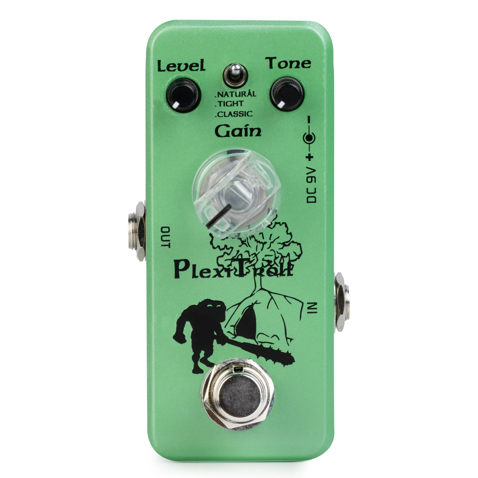 Movall MP-302 PlexiTroll Distortion Guitar Effect Pedal 3 Modes Natural Tight Classic True Bypass Electric Guitar Bass Accessory