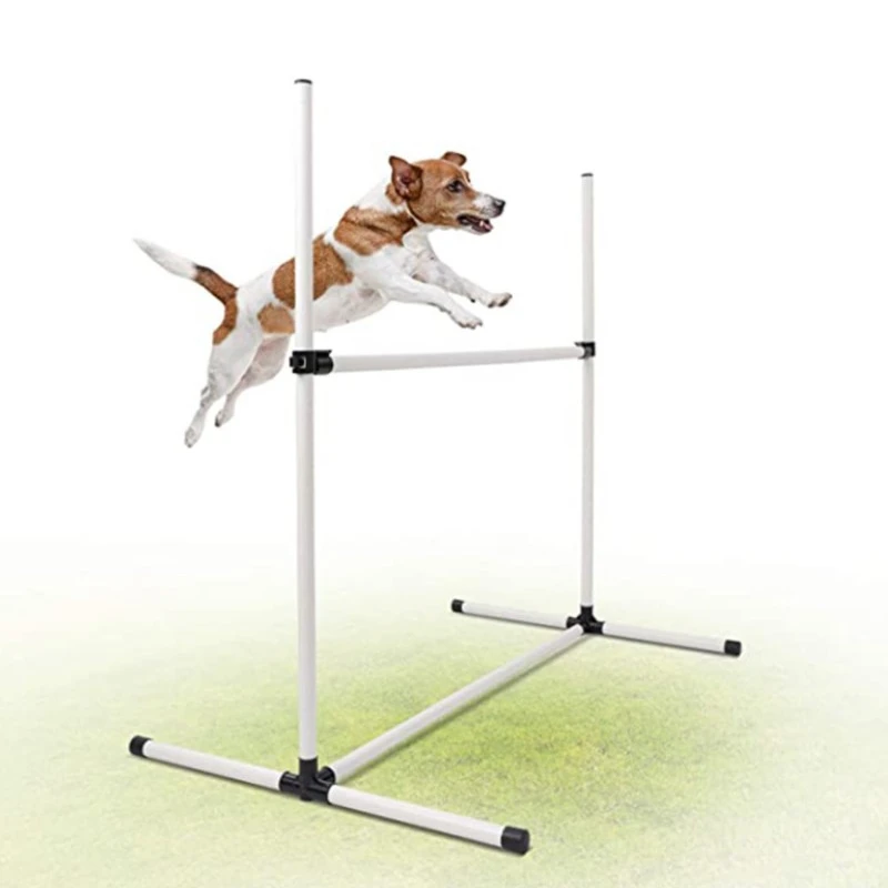 Detachable Pet Dog  Agility Training Equipment Outdoor Dog Play Equipment Jump Hoop Jump Bar