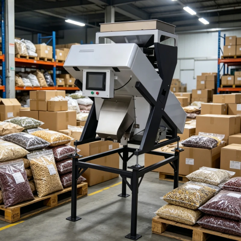 Customized High Precision Color Sorter Machine for Peanut, White Sesame, Barley and Melon Seeds