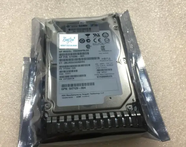 

For 653955-001 300G SAS 10K 2.5 inch 652564-B21 server