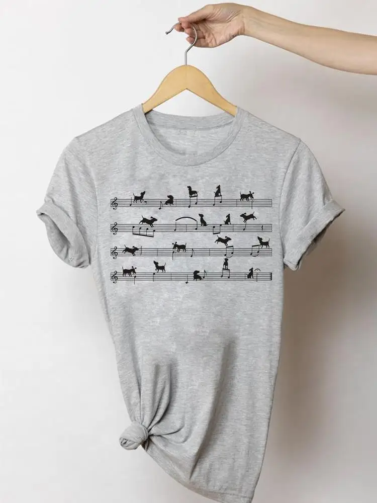 Dinosaur Trend Cute Print Tshirt Fashion Women Summer Short Sleeve Tee Top Printing Clothing Graphic T-shirts