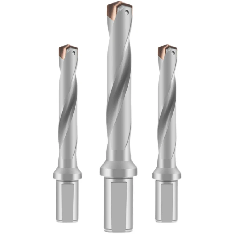 

HOT Diameter 20-22mm Interchangeable Head Modular Drill Internal Cooling Drill Bit Tool Drilling for Stainless Steel