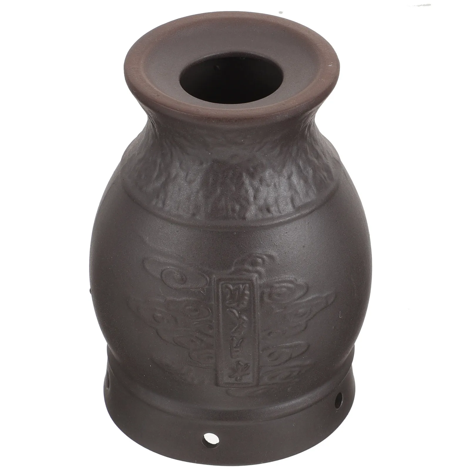 1Set Ceramic Moxibustion Cup Thick Wall Insulated Household Moxibustion Pot Portable Heat Therapy Massaging Body Care Tool