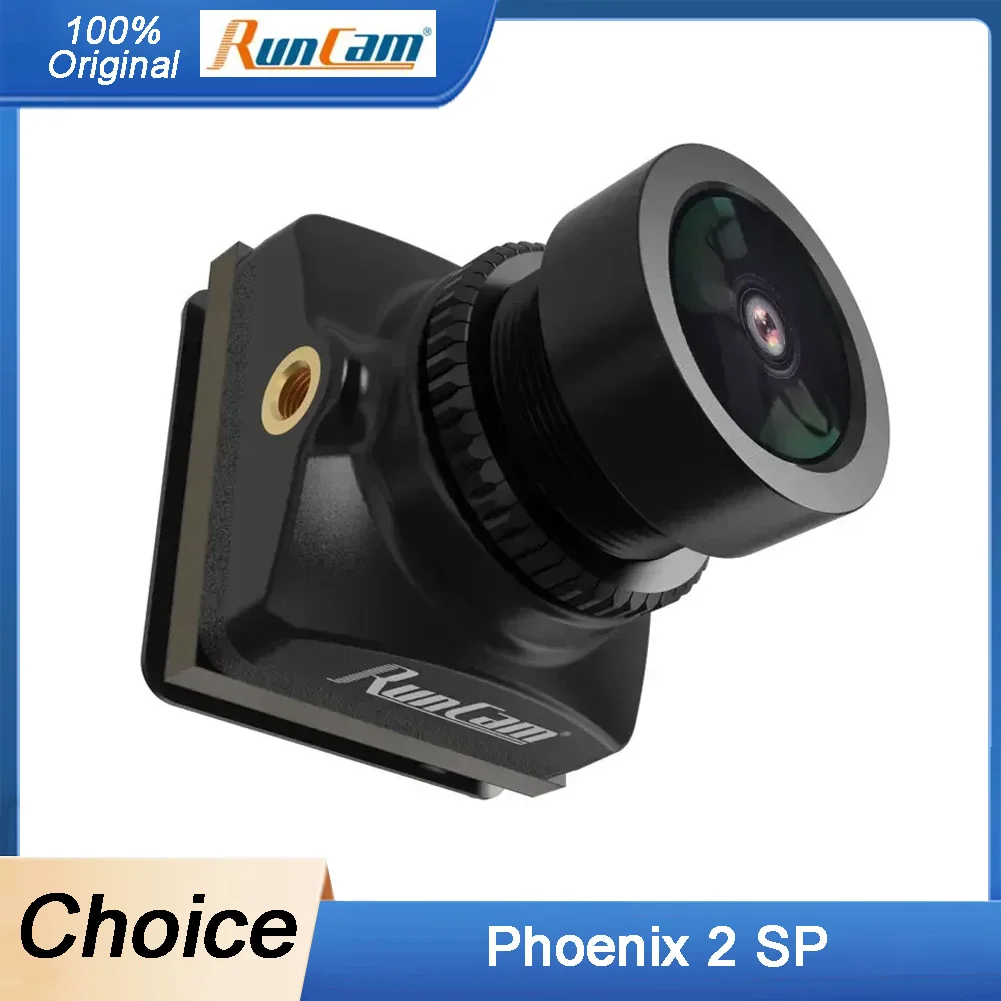 

RunCam Phoenix 2 SP Camera DC 5-36V Screen Ratio 4:3/16:9 7.5g 19*19*21mm Night View for RC FPV Racing Drones Quadcopter