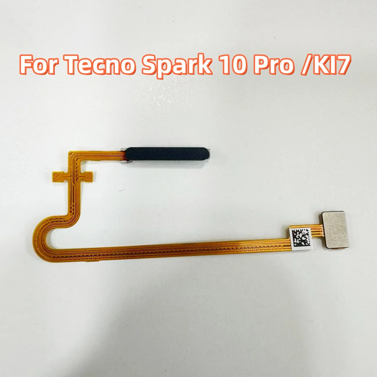 Fingerprint Sensor For Tecno Spark 10 Pro CI7 Home Button Menu Touch ID Scanner Ribbon Connector Flex Cable