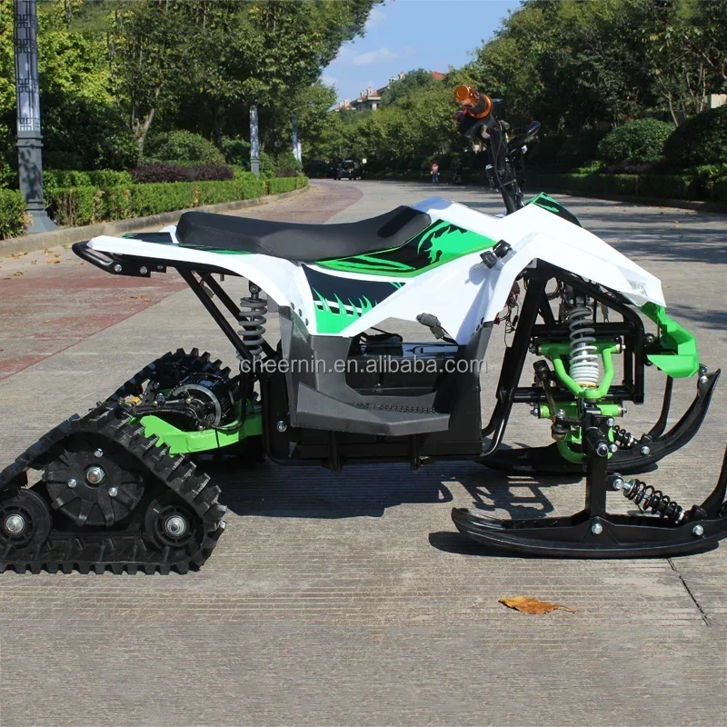 2025 بيع المصنع مباشرة Elektro Snowmobile Snowscoot Ski Kids Snow Racer