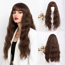 HANEROU Women's Synthetic Lolita Wig Long Purple Blue Greeen Cosplay Hair With Bangs High Temperture Headgear