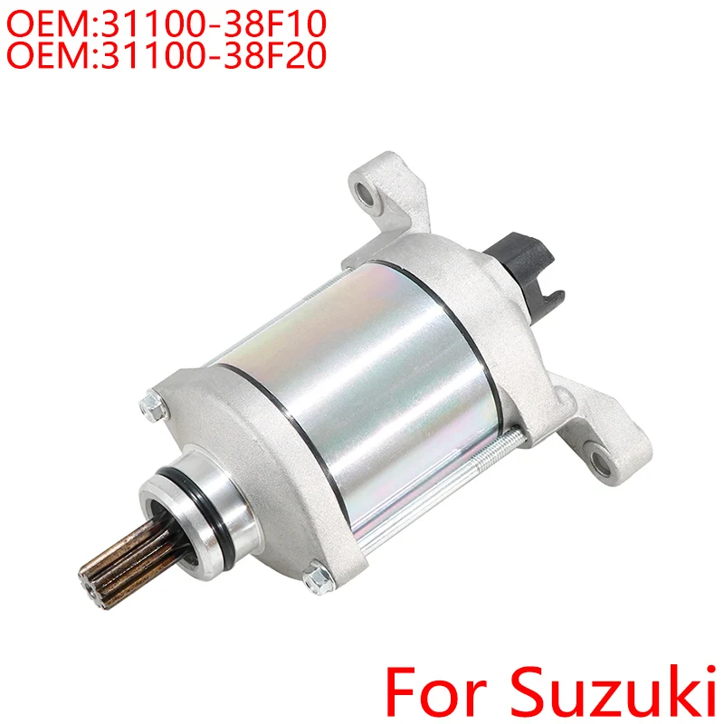 

OEM:31100-38F10 / 31100-38F20 Motorcycle Electric Starter Motor For Suzuki LT-A400 LT-F400 KingQuad 400 2WD 4WD L0 ASi LT-A400FL