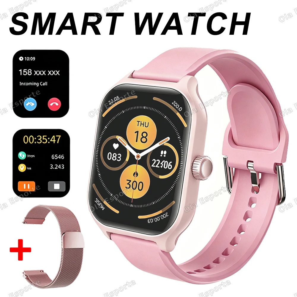 HD Display Smart Watch for Android and iOS, 1.83 Inch