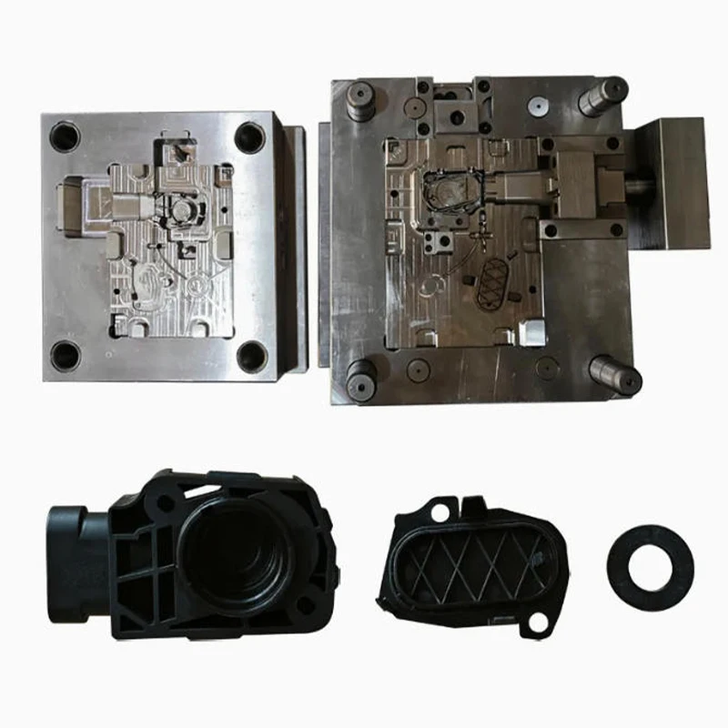 Mold Manufacturer Customizes Automotive Black Plastic Parts Injection Mold