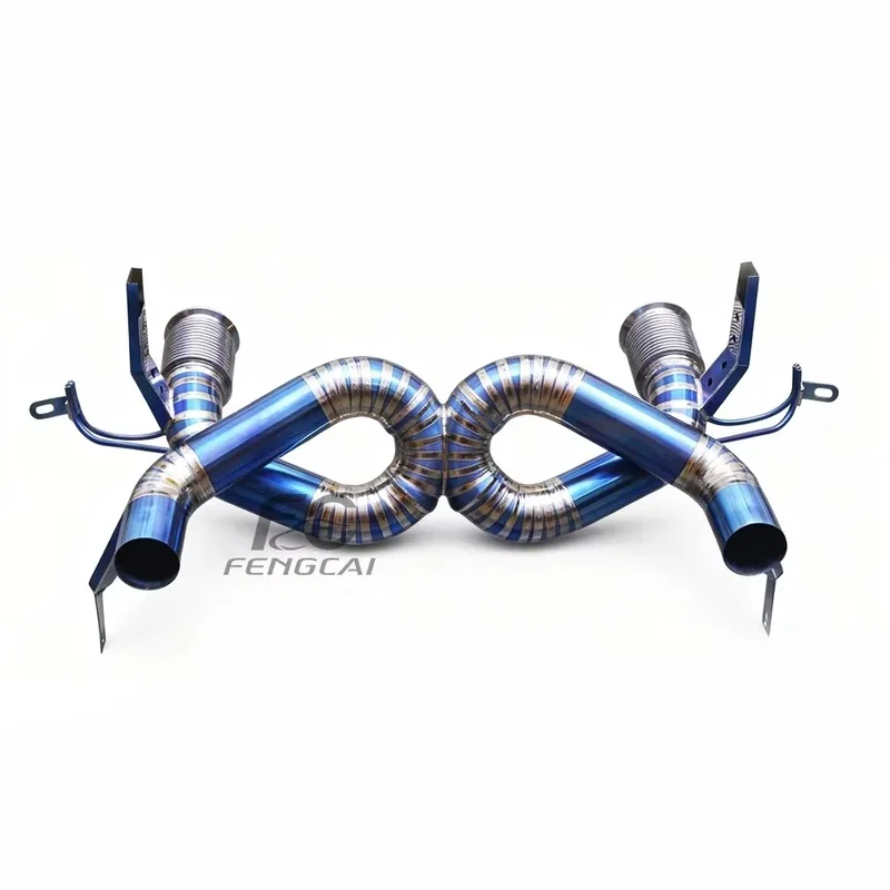 Racing Valvetronic Cat back Exhaust pipe for Lamborghini Huracan EVO 5.2L V10 07L Engine SUS304 sound Modification kit
