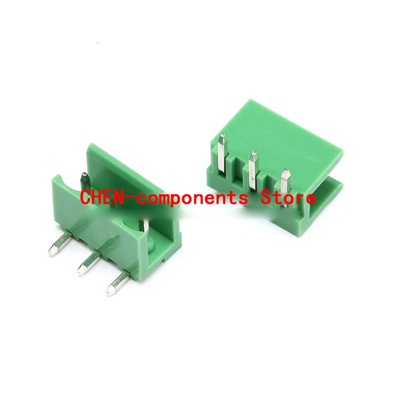 10PCS HT5.08 HT508R Curved Needle Socket 2P--8P Current 15A HT5.08MM Pluggable Terminals Connector plug suitable for HT508K plug