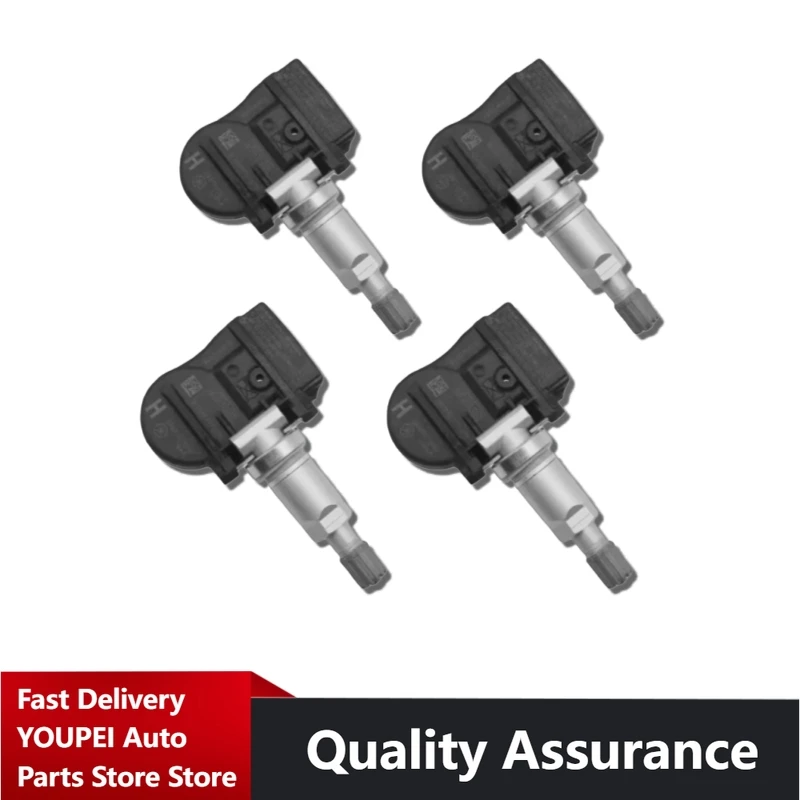 

Tire Pressure Sensor×4 for Land Rover Range Rover L322, L405, Discovery Sport, Defender, Jaguar F-Pace, XE, XF, XJ, PN: LR070840