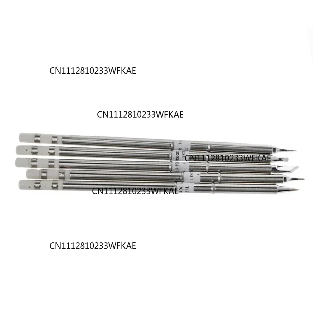 5 T12 soldering iron heads T12-ILS BC1 D24 K BL, for FX-9501/2027, 2028 HAKKO912 handles, self-made soldering table kit