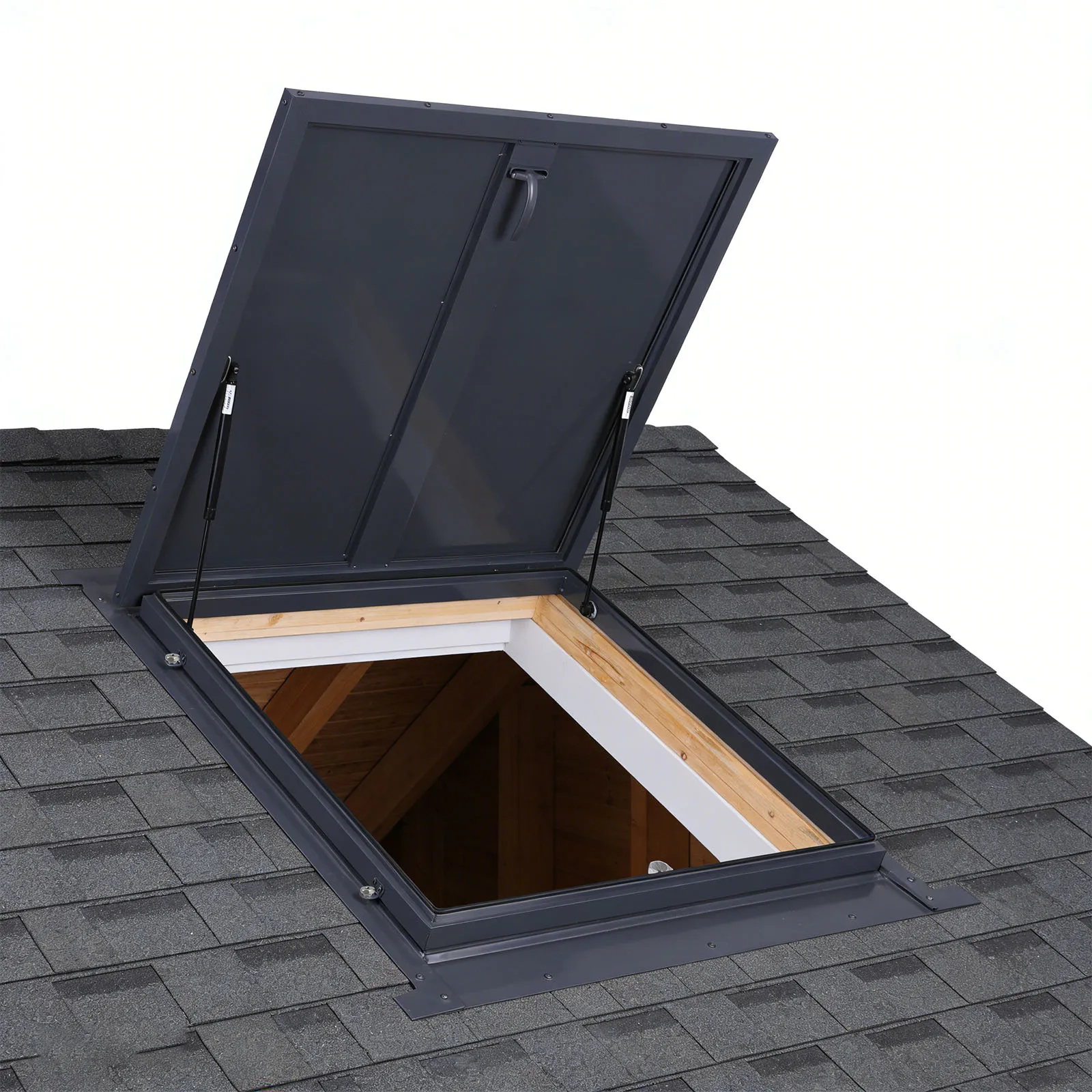 

Крышка люка на крыше с ручкой-переключателем, оцинкованная, с порошковым покрытием, для чердачного люка/крышки подвала