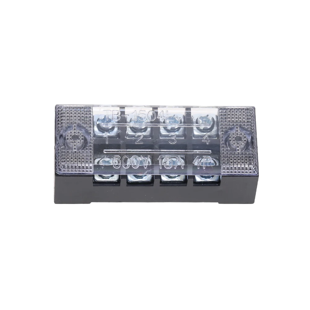 Dual Row Strip Screw Terminal Block  Fixed Wiring Board wire connector TB-1503/TB-1506 15A TB-2503/TB2506 25A