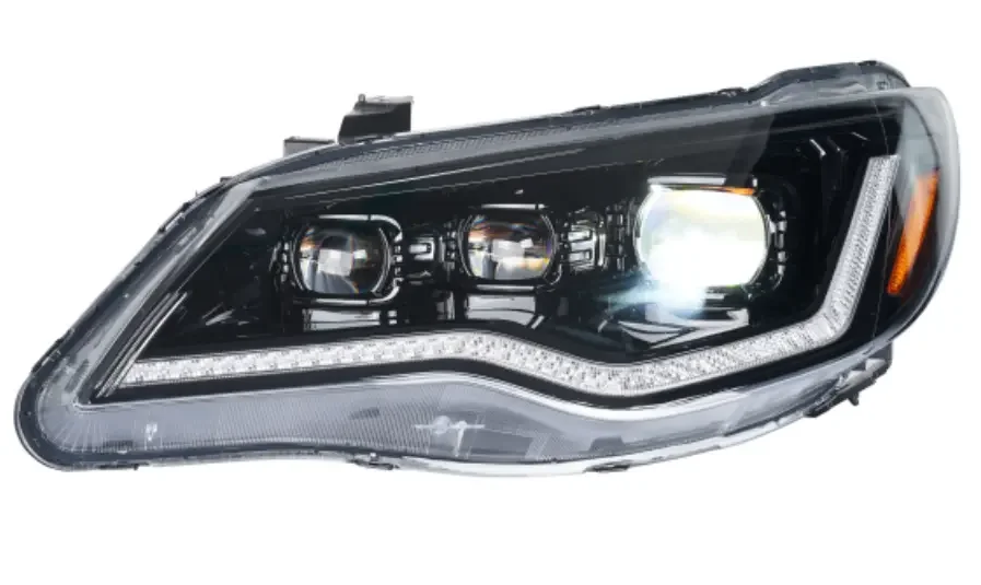 Lampu Depan LED Ciimo FD1 Retrofit Lampu Sein Sequential untuk Honda Civic FD2 Type R 2006-2011
