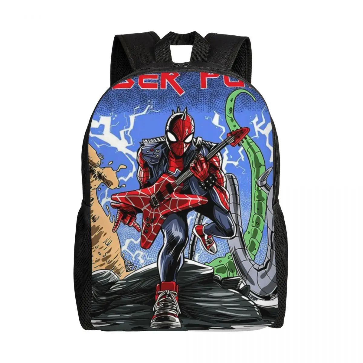 

Marvel Spider-Man Backpack, Women's Oxford Cloth Backpack, Men's School Bag, Travel Backpack, Laptop Backpack