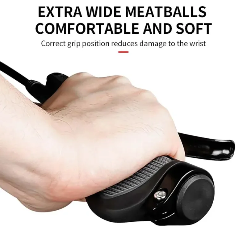 Ergonomic Shockproof Road Bicycle Handlebar Grips Anti-slip Silicone MTB Grips Comfortable Bike Handlebar
