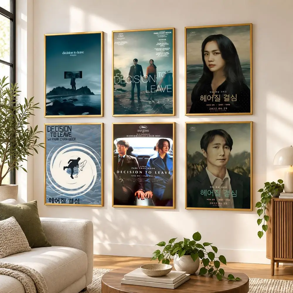 Movie Decision to Leave Poster HD art sticky wall waterproof home living room bedroom bar aesthetic decoration