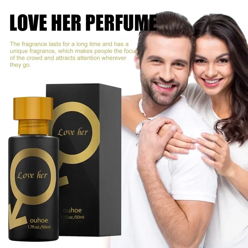 

Pheromone Men's Perfume 50ml Attractive Women's Long Lasting Fragrance Spray Dating Aromatics Convenient Flirting Atmosphere