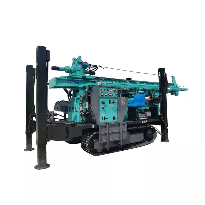 Fabricante pneumático de máquina de perfuração de poços de água profunda Equipamento de perfuração diesel totalmente hidráulico DTH