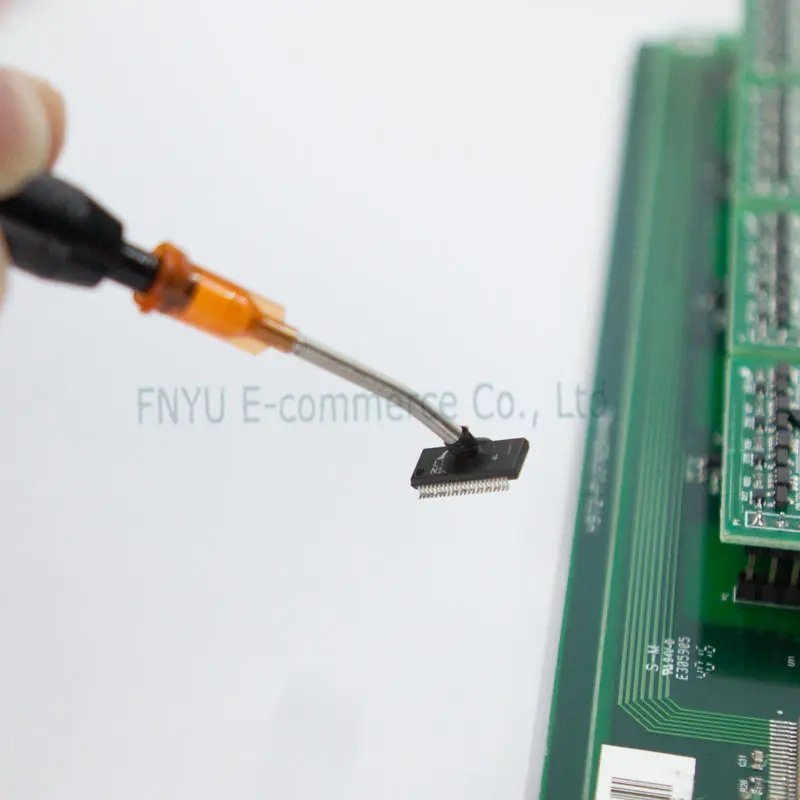 Meja penghisap vakum 382A cepat, pompa udara bawaan untuk Resistor IC SMD, pena penyedot stasiun ganda, alat perbaikan desolder