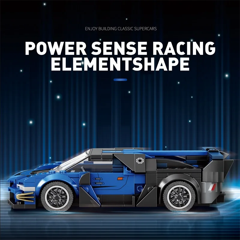 390pcs SABER Car Building Blocks 795 MOC Bricks High Tech Ideas Toy Kit Collection DIY Gift Kids Adults