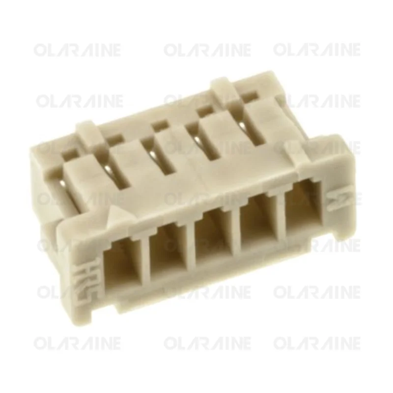 100Pcs DF13-5S-1.25C Headers and wire housings RoHS connector 5 Position Pitch: 1.25 mm (0.049 in) Current rating 1 A