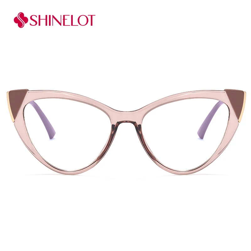 

81098 Cat Eye Modern Lady Eyeglasses Female Reading Glasses Full Frame Campus Style Best-Selling Fashionable Eyewear