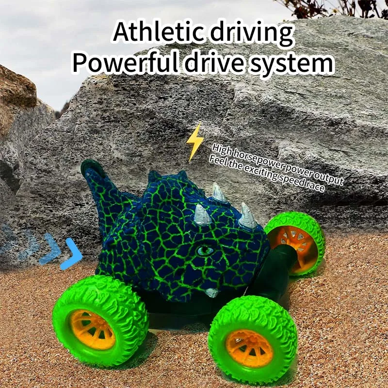 Dinosaurio Acrobacias Coche Triángulo Dragón Tiranosaurio Dragón