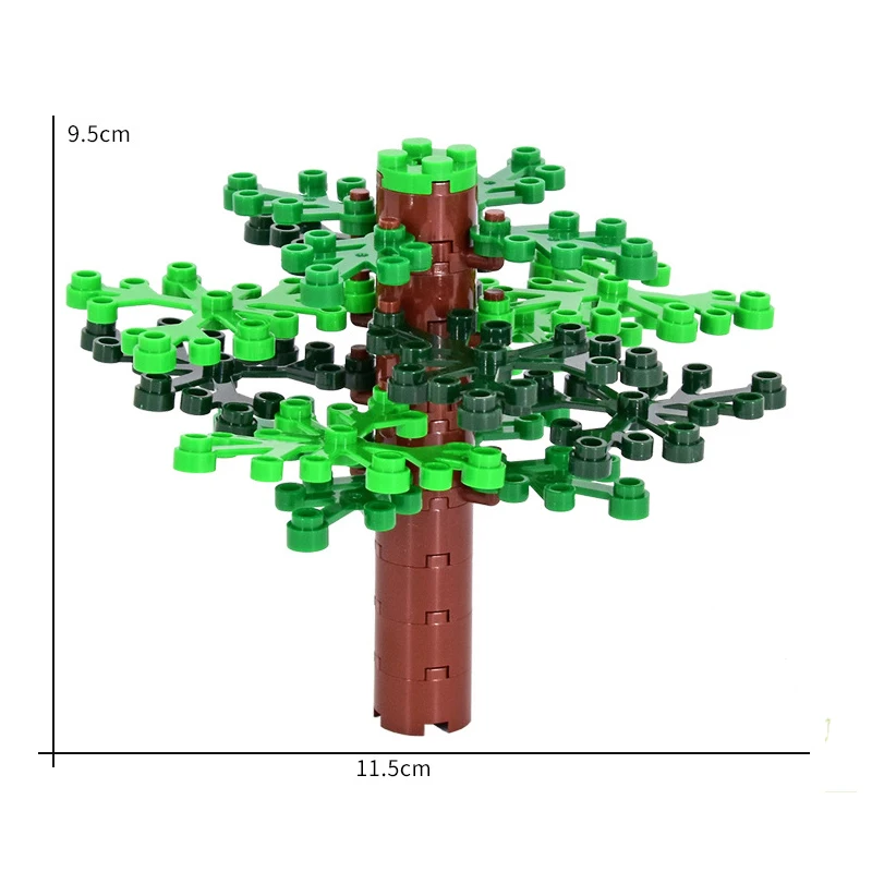 MOC Creative Expert Ideas City Plant Tree Arbor Forest Model Building Blocks DIY Assemble Bricks Toys for Children XMAS gifts