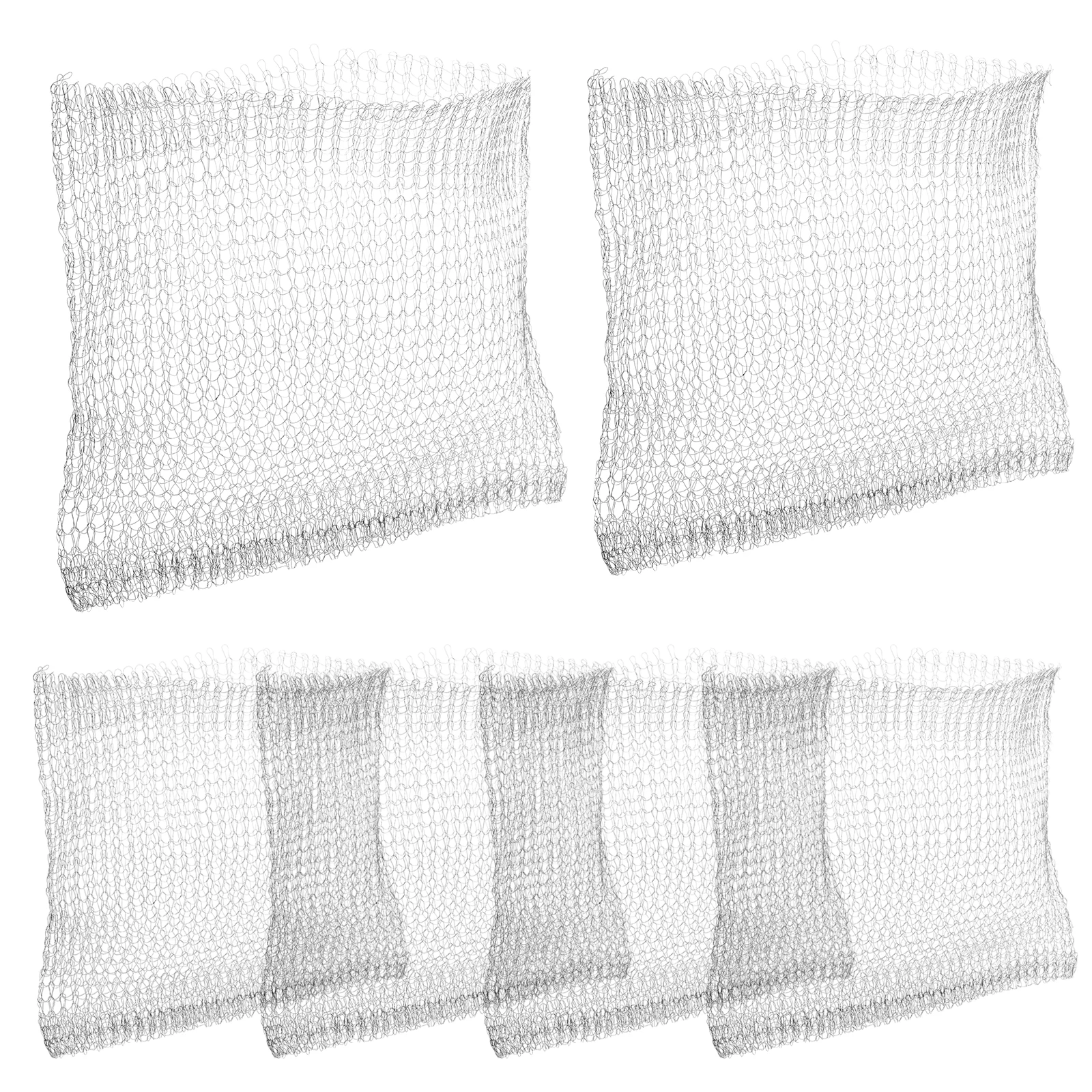 

6 Pcs Stainless Steel Mesh Bags 10x9 Inches Plant Root Protection Tools Gardening Accessories Flower Root Protectors Durable 304