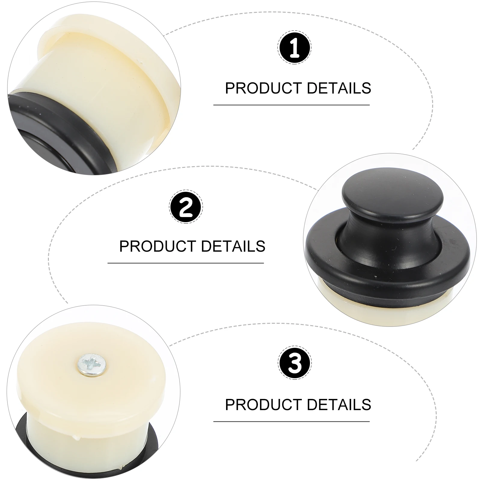 

2pcs Retractable Spring Knobs Hidden Pull Handle Cabinet Drawer Zinc Alloy Embedded Telescopic Door Handle Contemporary