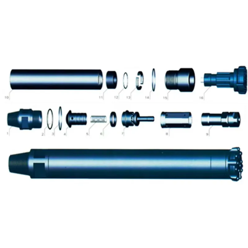 

Good Quality Factory Wholesale Dth Hammer and Bit Down the Hole for Rock Drilling DTH Impactor