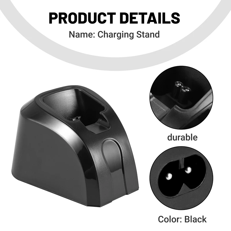 Professioneller Friseur-Haarschneider-Ladeständer für 8148/8504/8509/8591/81919 Akku-Trimmer-Ladegerät Base-A09G