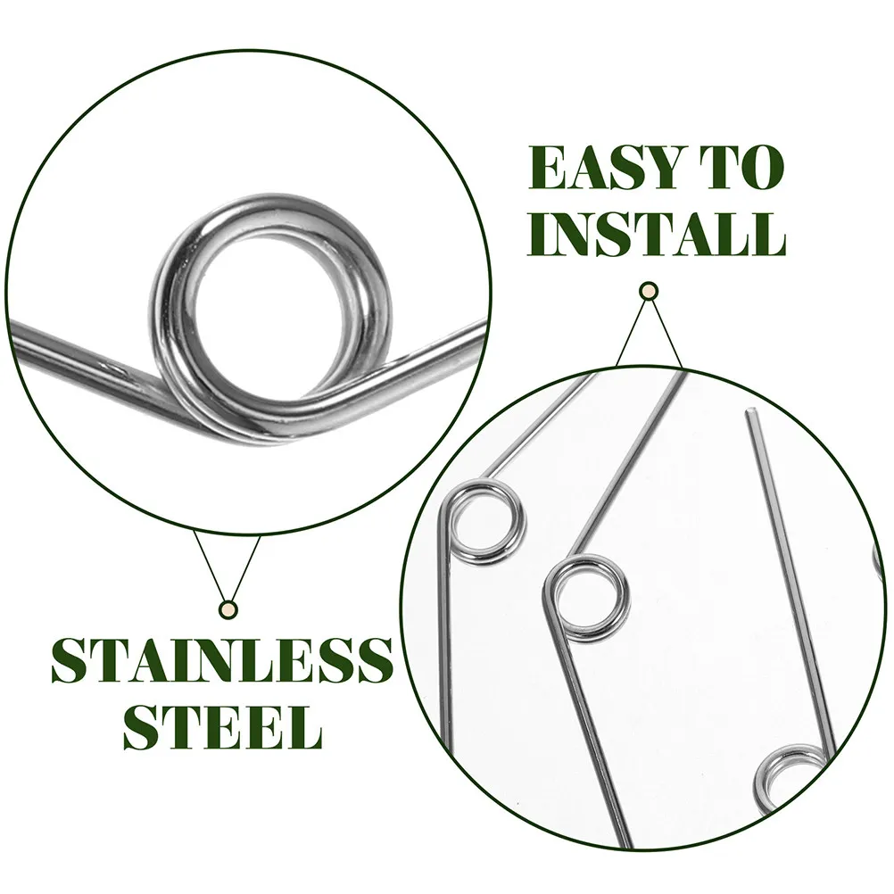 12Pcs Stainless Steel Pruning Spring Replacement for Garden Pruners Clippers Durable Springs for Trimming Shears