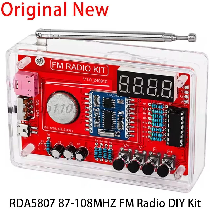 Diy Fm Radio Electr… - image