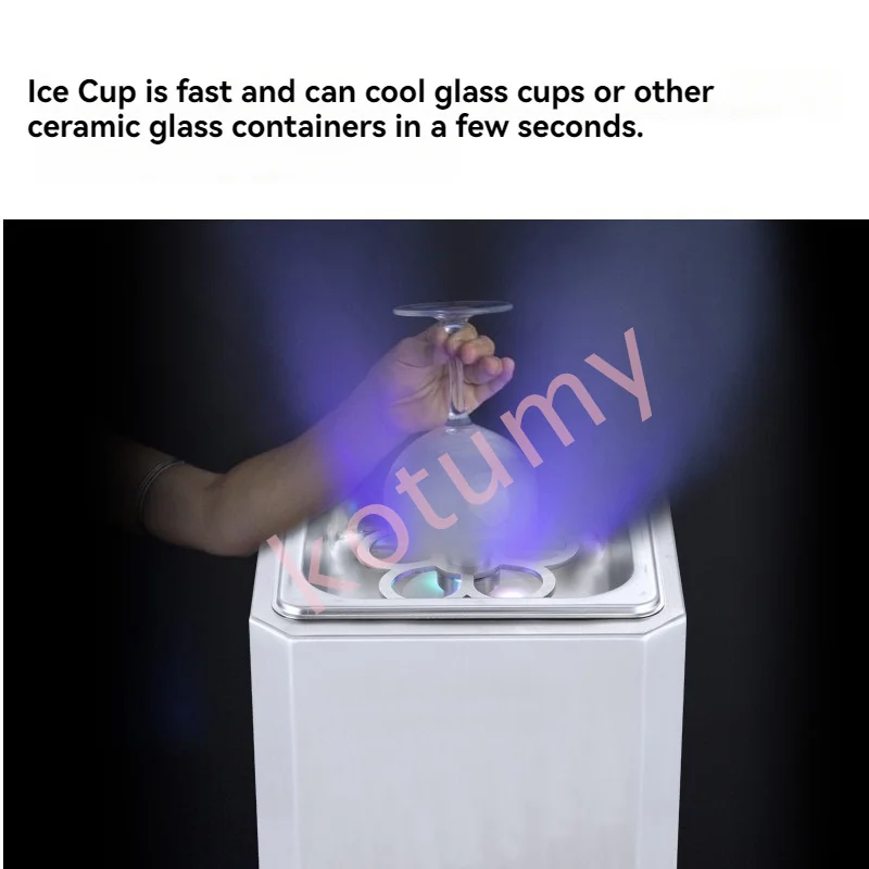 Instant Glass Cup Froster Fast Frost Ice Cup Glass Cooler Machine Cool Glass CO2 Glass Chiller for Beer Wine Whiskey