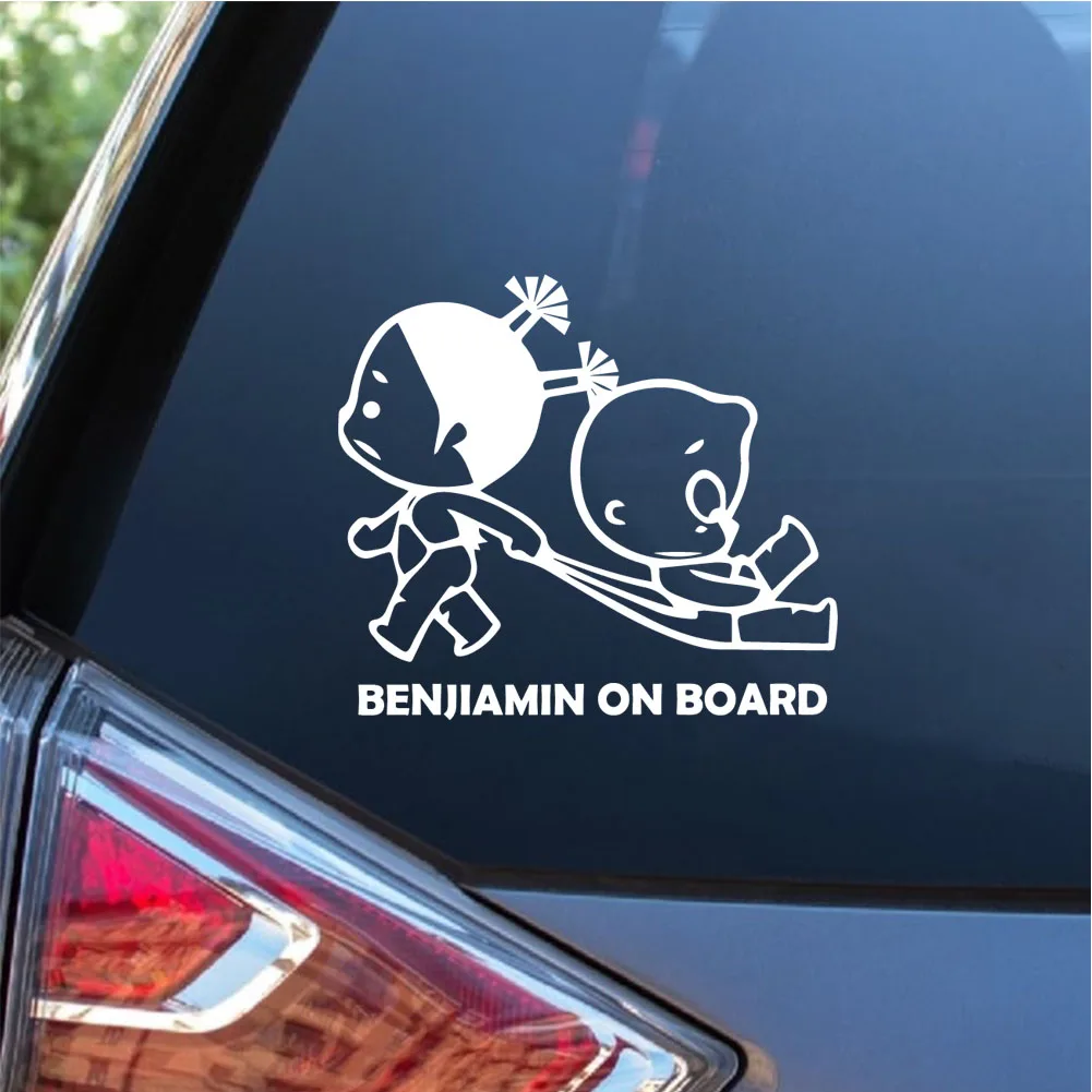1 pc nice kids play on board Customized Text  Car Stickers Stickers On The Car Wall Art Decal Wall Stickers Pvc Material