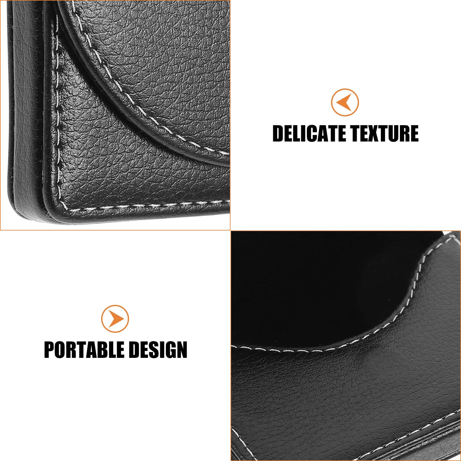 

Item Business Card Box Cards Case Korean Version Black Document Wallet Travel