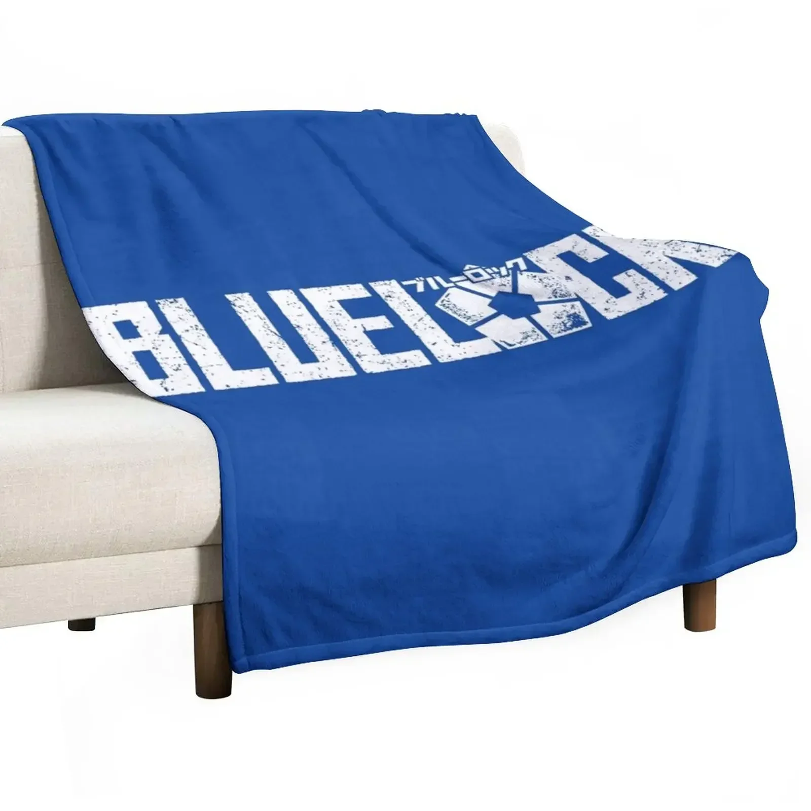 

Blue Lock Throw Blanket Flannel Thin Blankets