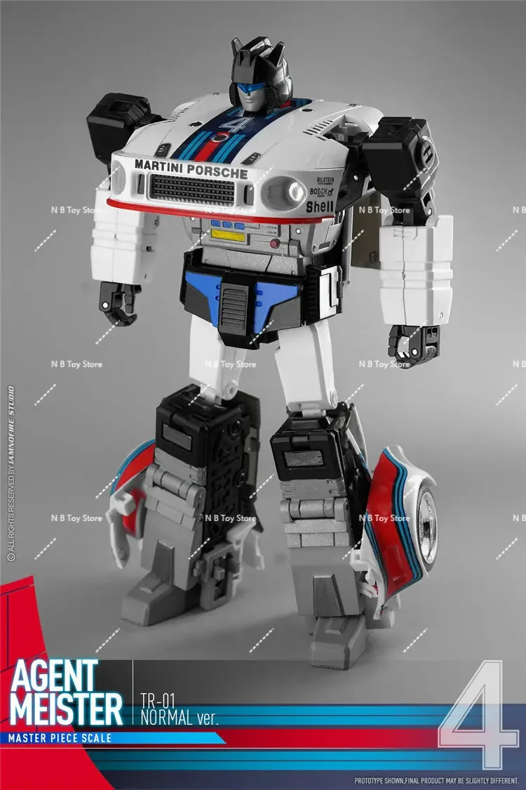Transformatie Rollout TnR TR-01 TR01 Agent Mister Jazz Auto MP Schaal Action Figure Robot Model Speelgoed met Doos