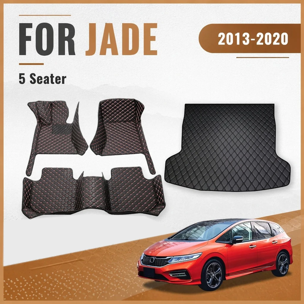 

Car Floor Mats Trunk Carpets For Honda Jade 2020 2019 2018 2017 2016 2015 2014 2013 (5 Seater) Foot Pads Accessories Interior