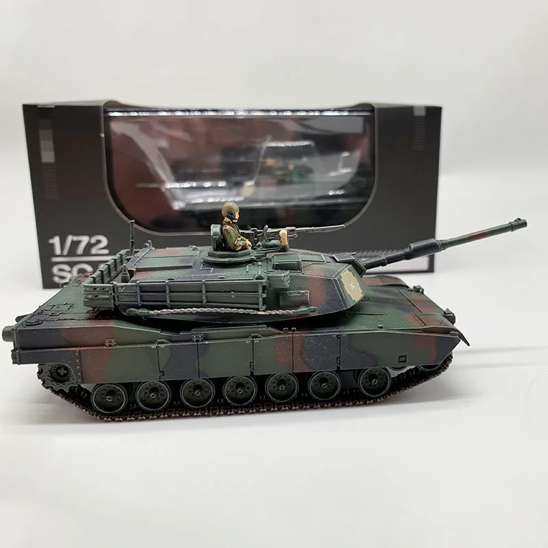 1/72 Scale Sanrong Model 75020 US M1A2 Desert Color Camo Three Colors Containing 1 Pawn Man Model Collection Toy Gift