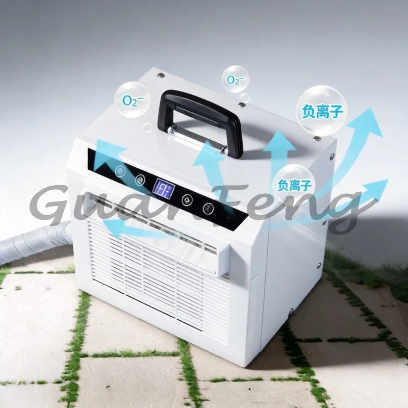 No‑Install Split‑Type Portable Air Conditioner, Mobile Cooling AC Unit for Car, Home, Outdoor Camping Tent Use