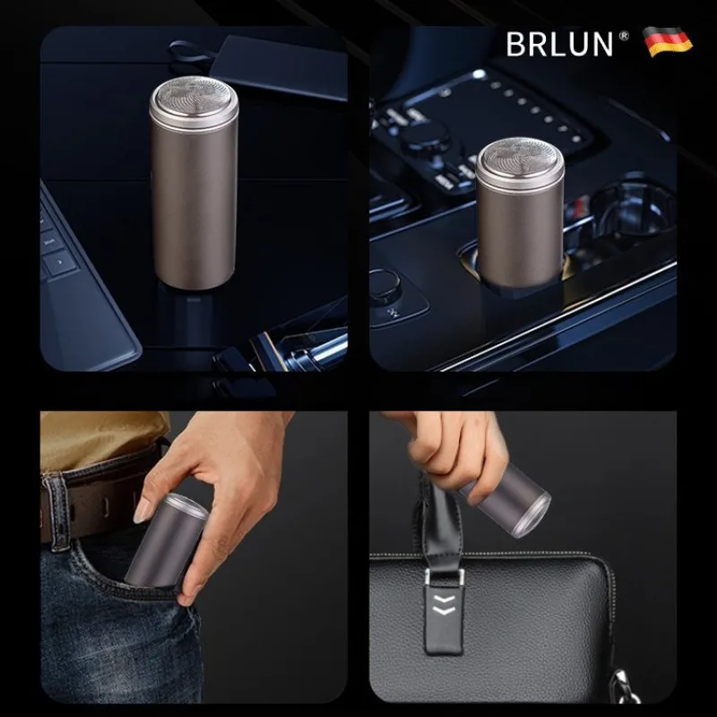 Портативная электрическая бритва перезаряжаемая моющаяся Мужская мини-бритва дорожная портативная бритва